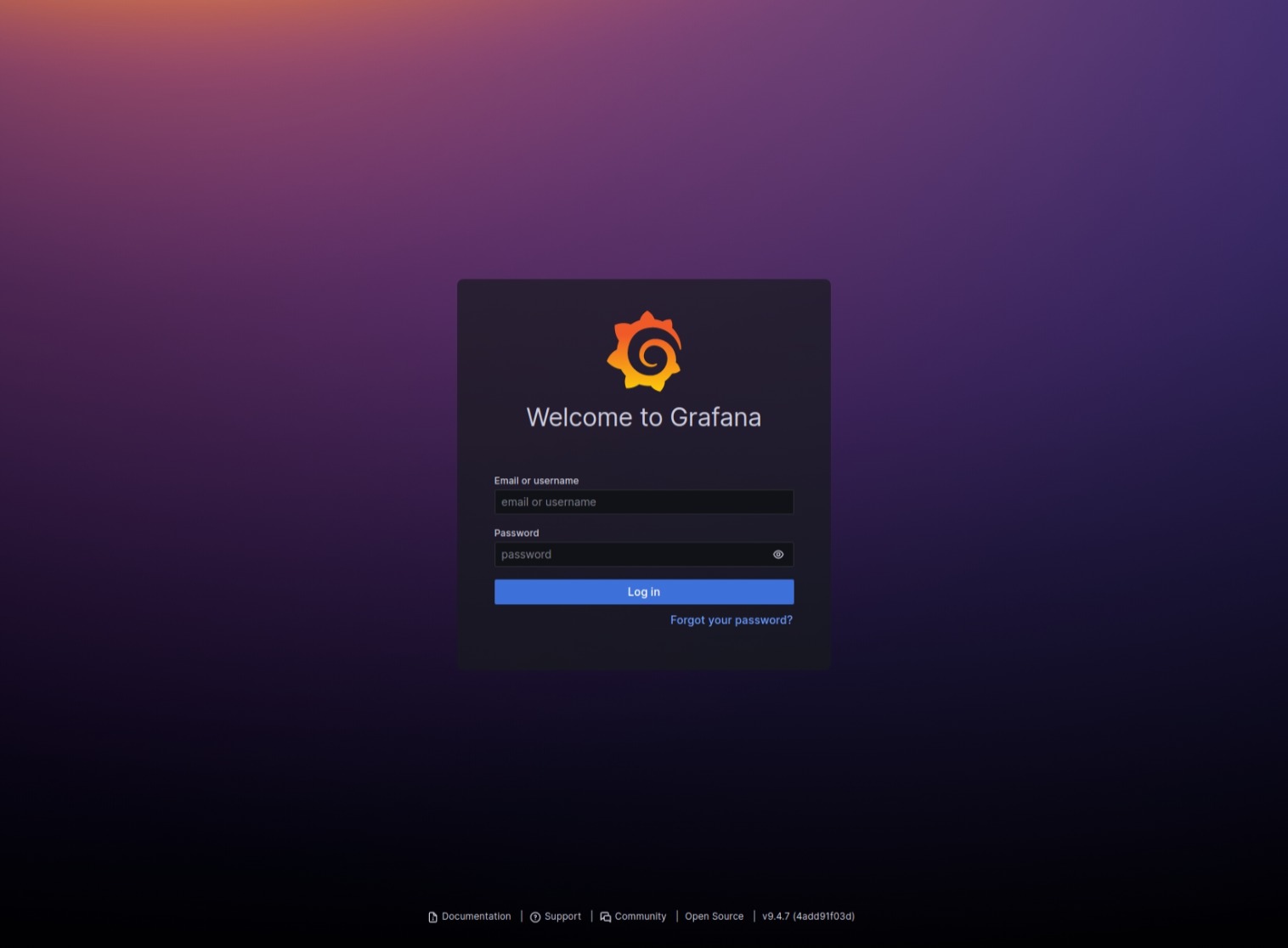 login